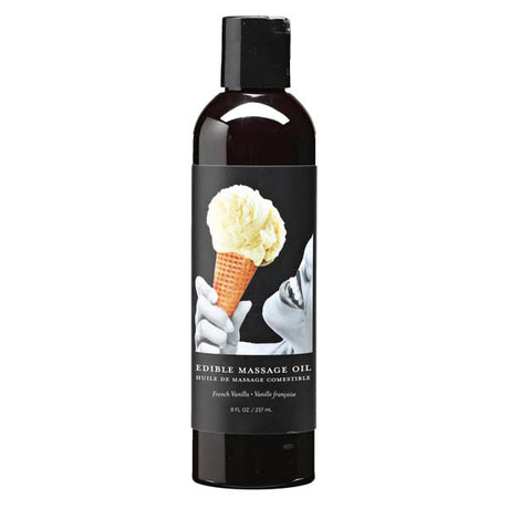 Edible Massage Oil - French Vanilla Flavoured - LOTIONS & LUBES