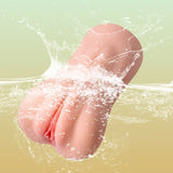 Elaine Realistic Vibrating Sucking Vaginal Masturbator - Adult Toys