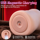 Eliza App Controlled Thrusting Vibrating Realistic Vaginal Masturbator - Adult Toys