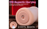 Eliza App Controlled Thrusting Vibrating Realistic Vaginal Masturbator - Adult Toys
