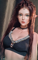 ElsaBabe Inoue Miu: 150cm/4ft11 Anime Silicone Sex Doll - Sex Doll