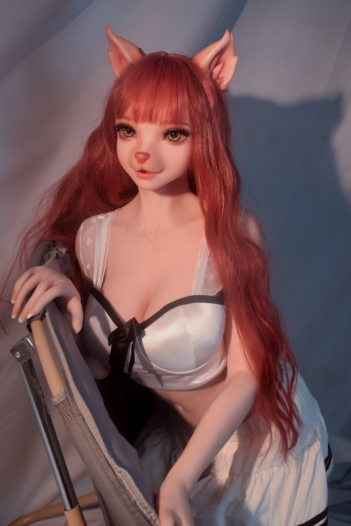 Elsababe Inujima Haruko: 150cm/4ft11 Anime Silicone Sex Doll - Sex Doll