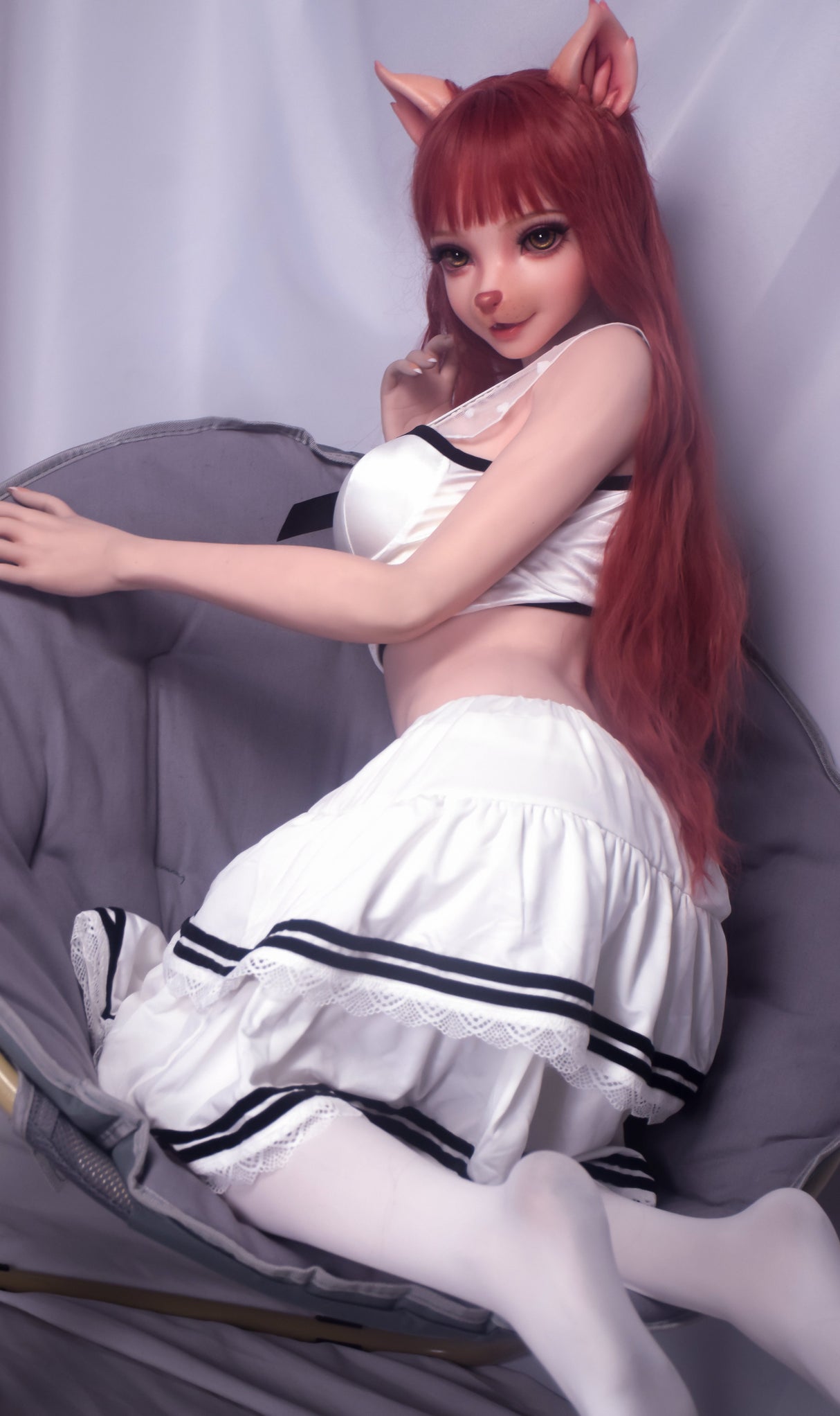 Elsababe Inujima Haruko: 150cm/4ft11 Anime Silicone Sex Doll - Sex Doll