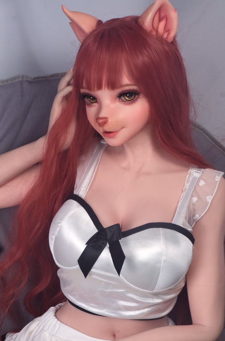 Elsababe Inujima Haruko: 150cm/4ft11 Anime Silicone Sex Doll - Sex Doll
