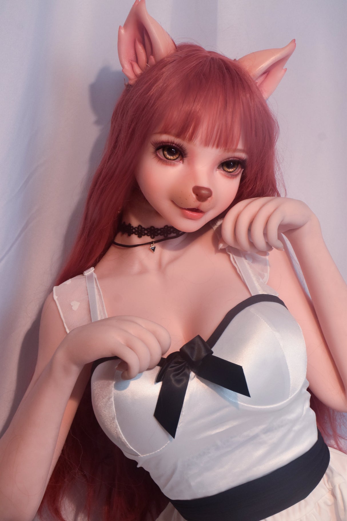 Elsababe Inujima Haruko: 150cm/4ft11 Anime Silicone Sex Doll - Sex Doll