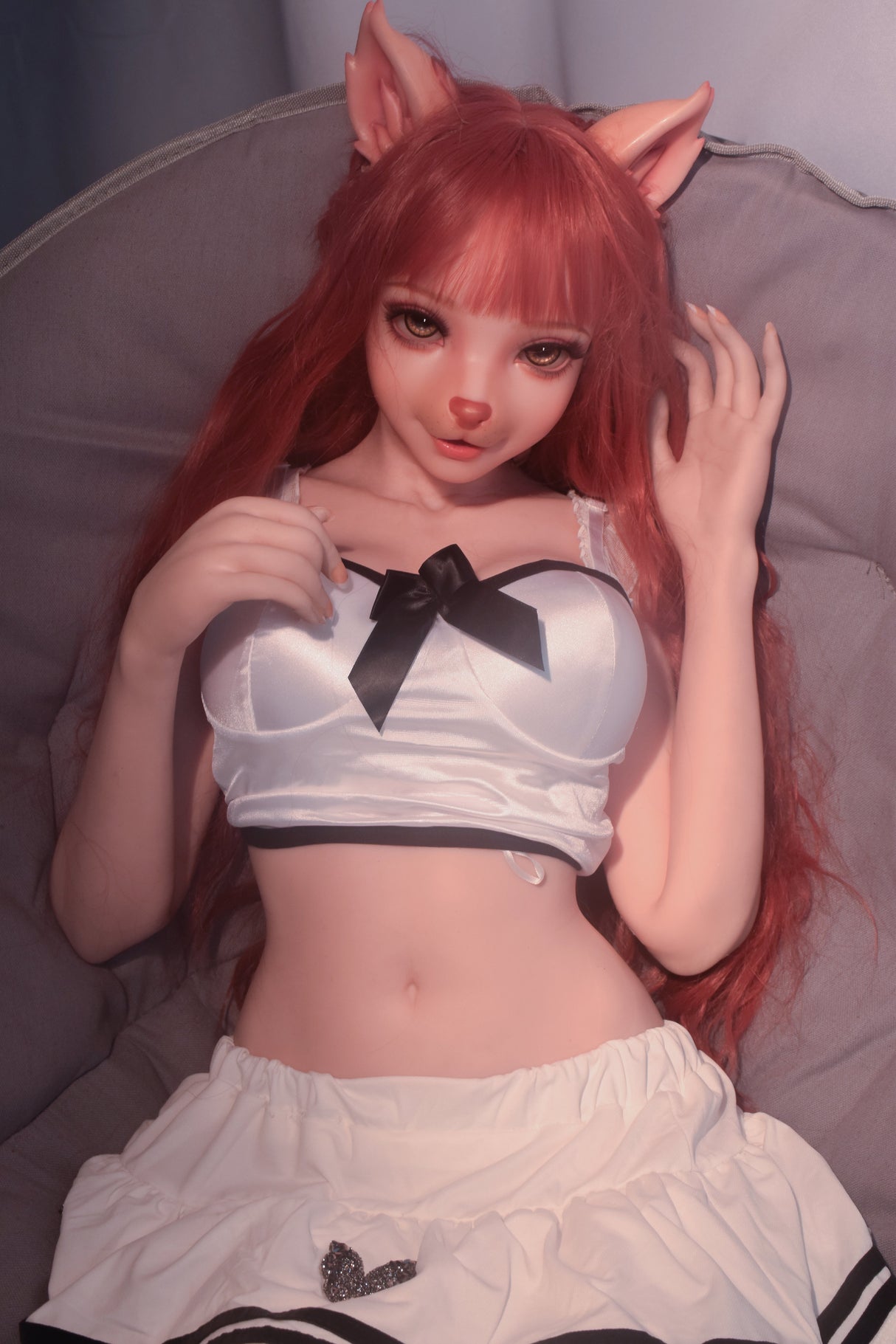 Elsababe Inujima Haruko: 150cm/4ft11 Anime Silicone Sex Doll - Sex Doll