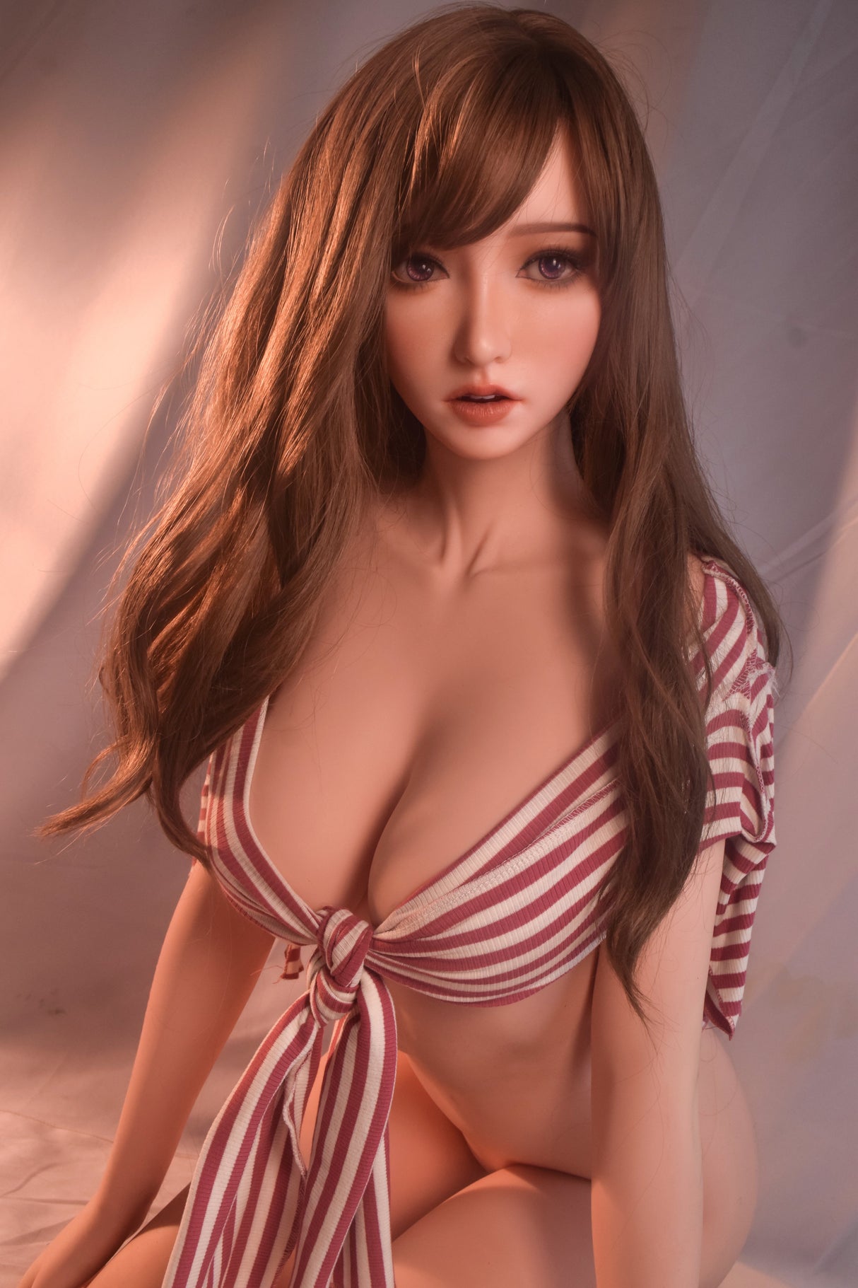 Elsababe Yoshikawa Yu: 165cm/5ft4 Anime Silicone Sex Doll - Sex Doll