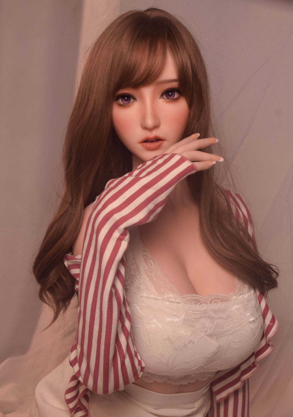 Elsababe Yoshikawa Yu: 165cm/5ft4 Anime Silicone Sex Doll - Sex Doll