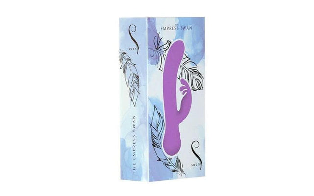 Empress Swan Rabbit Vibrator - Adult Toys