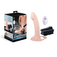 Erection Agents - Flesh 24 cm Vibrating Hollow Strap - On - STRAP - ONS