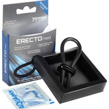 ERECTOmed Adjustable Cock Ring Black - Adult Toys
