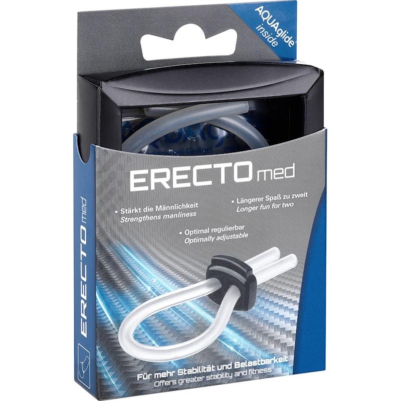 ERECTOmed Adjustable Cock Ring Clear - Adult Toys