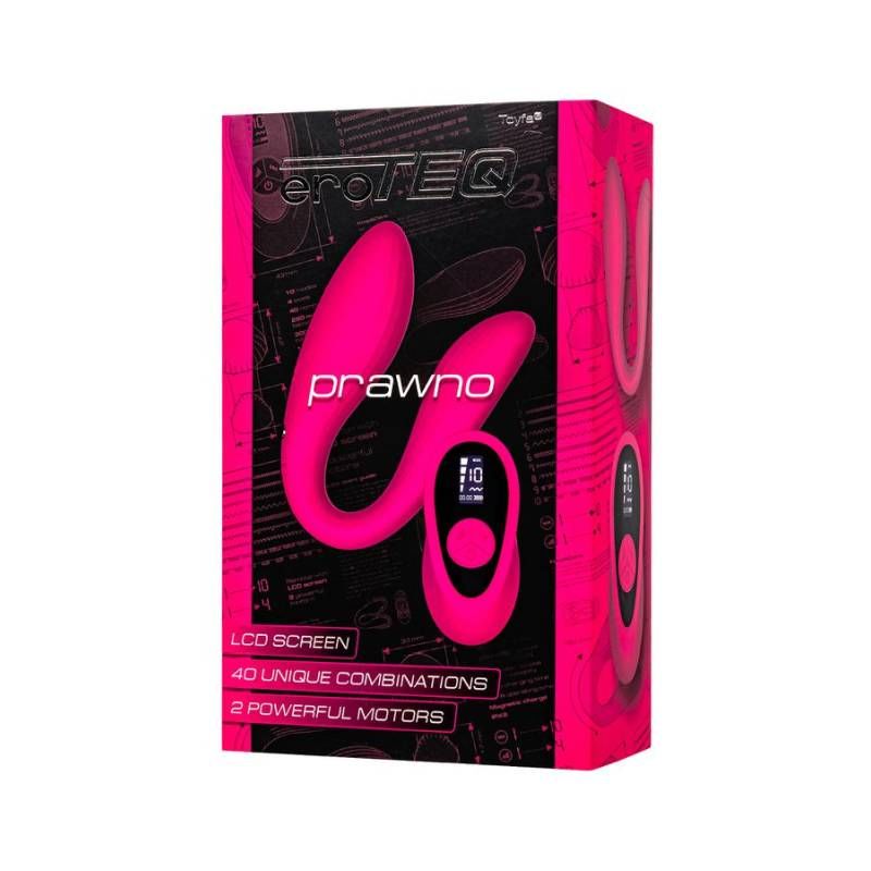 eroTeq Couples Vibrator Dual Motor with Remote - Adult Toys