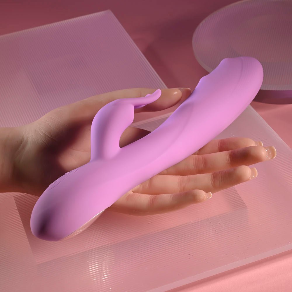 Evolved BEAD THE WAY - Pink Rechargeable Rabbit Vibrator - VIBRATORS