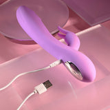 Evolved BEAD THE WAY - Pink Rechargeable Rabbit Vibrator - VIBRATORS