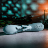 Evolved BOSS BUNNY - Baby Blue 20.1 cm Rabbit Vibrator - VIBRATORS