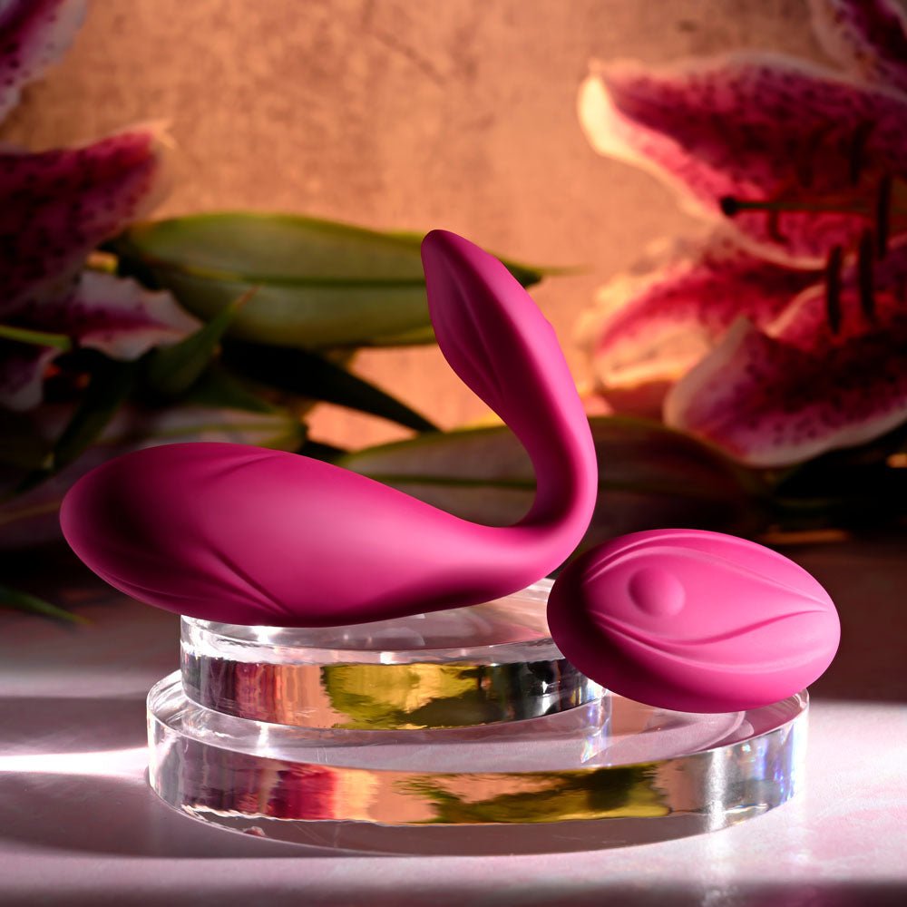 Evolved CHERRY POSE - Pink Flexible & Posable Vibrator with Remote - VIBRATORS - Naughty by Nature Adult Store