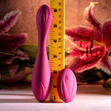 Evolved CHERRY POSE - Pink Flexible & Posable Vibrator with Remote - VIBRATORS - Naughty by Nature Adult Store