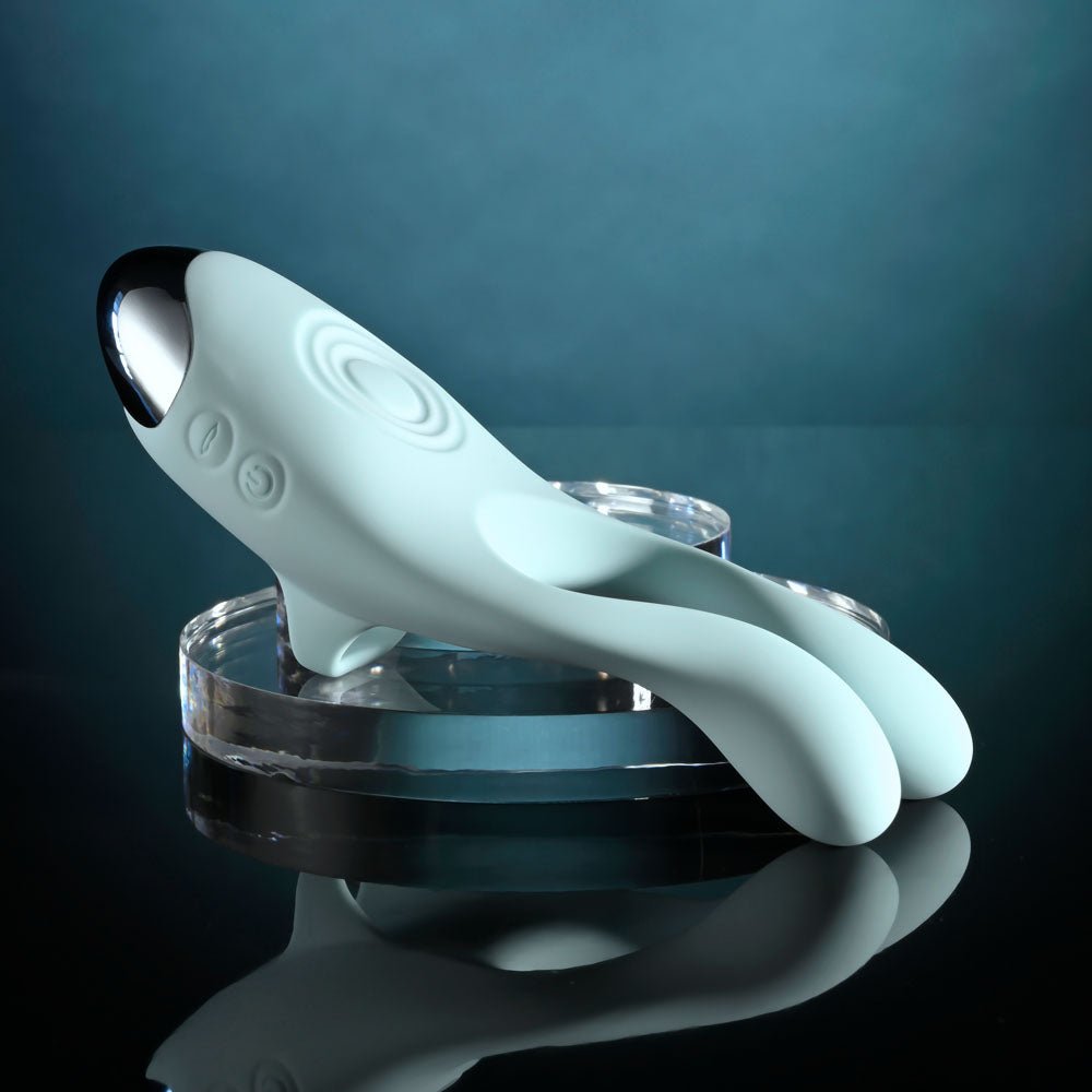 Evolved COUPLES THERAPY - Teal USB Rechargeable Couples Stimulator - STIMULATORS