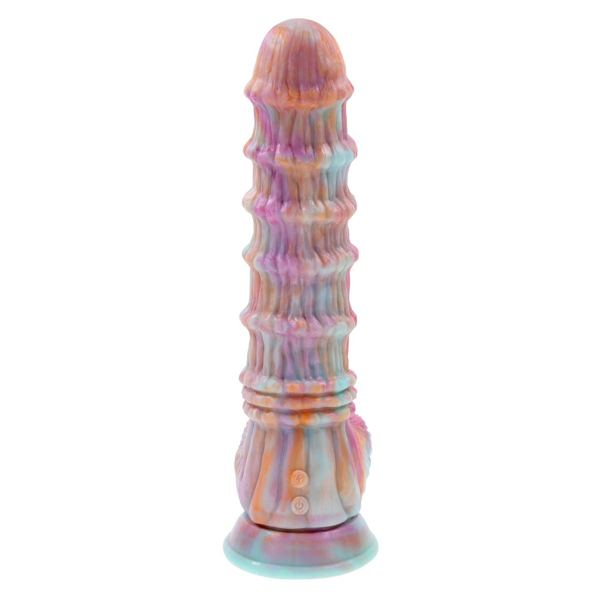 Evolved FANTASY - Multicoloured Vibrating Fantasy Dildo with Remote - DONGS - Naughty by Nature Adult Store