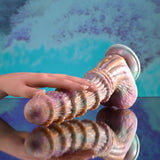 Evolved FANTASY - Multicoloured Vibrating Fantasy Dildo with Remote - DONGS - Naughty by Nature Adult Store