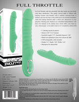 Evolved Full Throttle Mint Green USB Rechargeable Vibrator - VIBRATORS