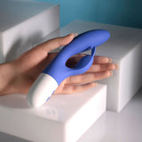 Evolved Funny Bunny Blue 20 Cm USB Rechargeable Rabbit Vibrator - VIBRATORS