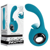 Evolved HOW MANY LICKS - Vibrator with Flicking Stimulator - VIBRATORS