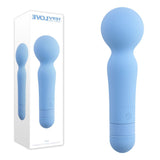 Evolved Iris Blue Rechargeable Massage Wand – Waterproof Silicone - VIBRATORS