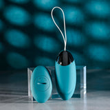 Evolved OVAL OFFICE - Green 8.5 cm USB Rechargeable Wireless Egg with Remote Control - BULLETS & EGGS