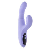 Evolved PEP TALK Purple Thrusting Vibrator Clitoral Stimulator - VIBRATORS