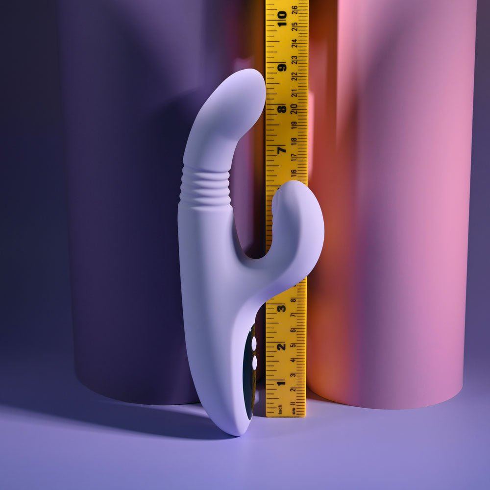 Evolved PEP TALK Purple Thrusting Vibrator Clitoral Stimulator - VIBRATORS