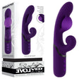 Evolved PLEASURE PUFF - Purple 24.1 cm USB Rechargeable Inflatable Rabbit Vibrator - VIBRATORS