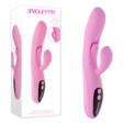 Evolved Push The Button Pink 23.5cm Rabbit Vibrator G Spot - VIBRATORS