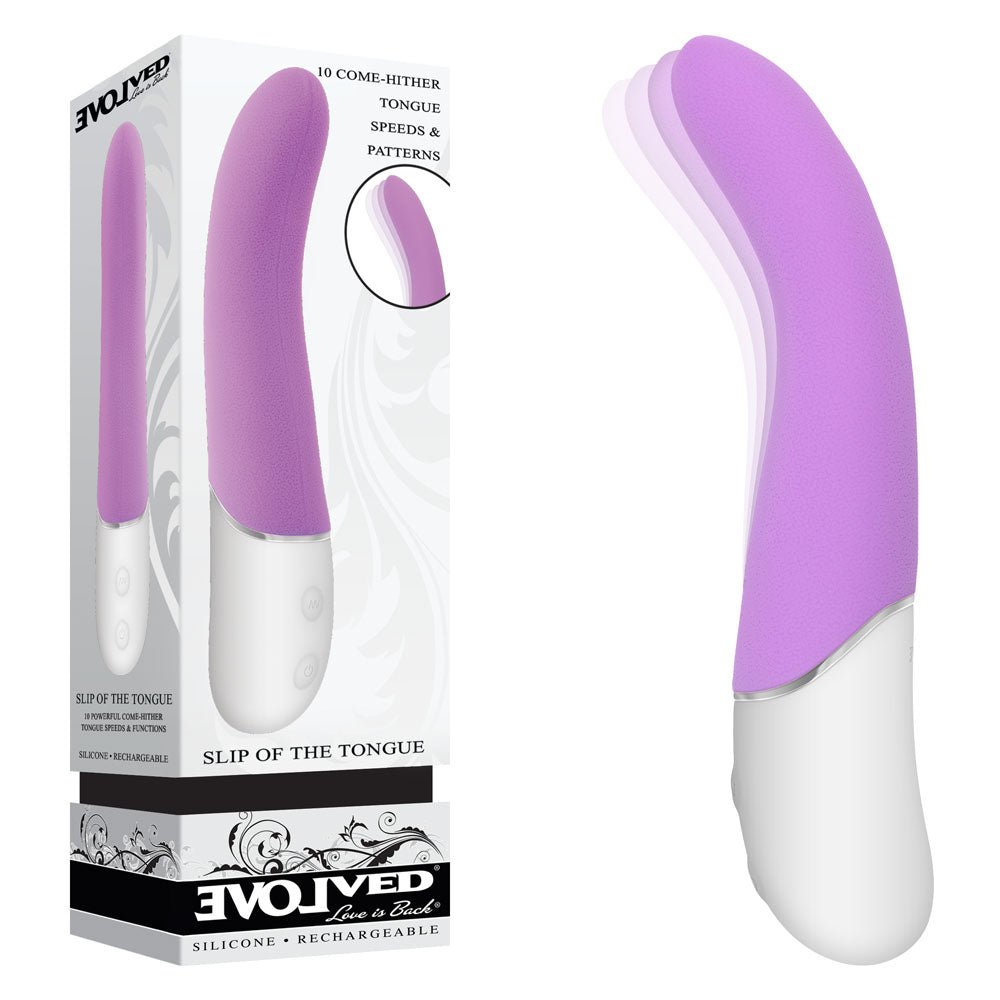 Evolved SLIP OF THE TONGUE - Flicking Tongue Vibrator - VIBRATORS