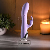 Evolved Spinderella Rabbit Vibrator – Rotating & Rechargeable Purple - VIBRATORS