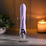 Evolved Spinderella Rabbit Vibrator – Rotating & Rechargeable Purple - VIBRATORS