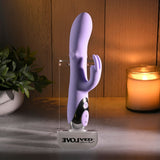 Evolved Spinderella Rabbit Vibrator – Rotating & Rechargeable Purple - VIBRATORS
