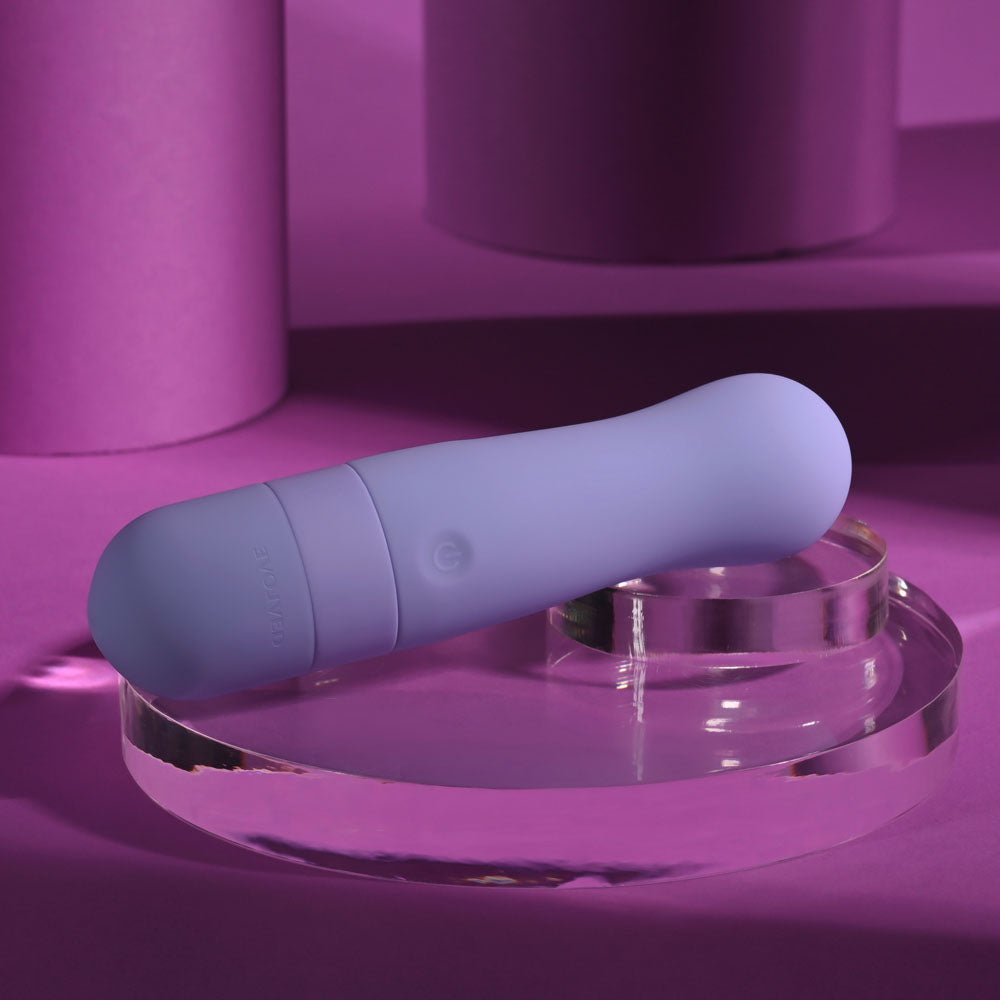 Evolved Squishy Bullet Vibrator – Purple USB Rechargeable 11cm - BULLETS & EGGS