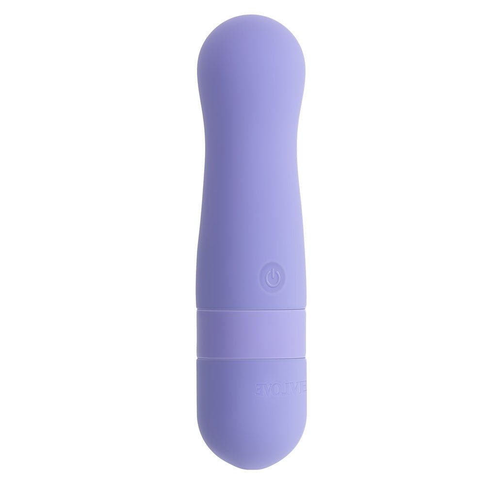 Evolved Squishy Bullet Vibrator – Purple USB Rechargeable 11cm - BULLETS & EGGS