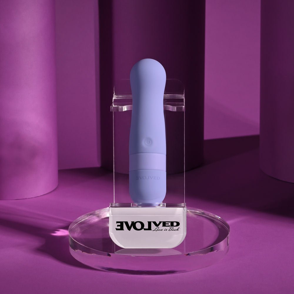 Evolved Squishy Bullet Vibrator – Purple USB Rechargeable 11cm - BULLETS & EGGS