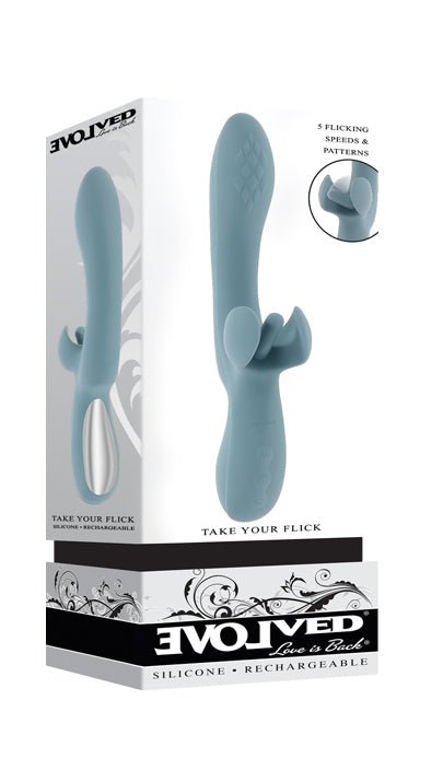 Evolved TAKE YOUR FLICK - Flicking Clitoral Stimulator - VIBRATORS - Naughty by Nature Adult Store