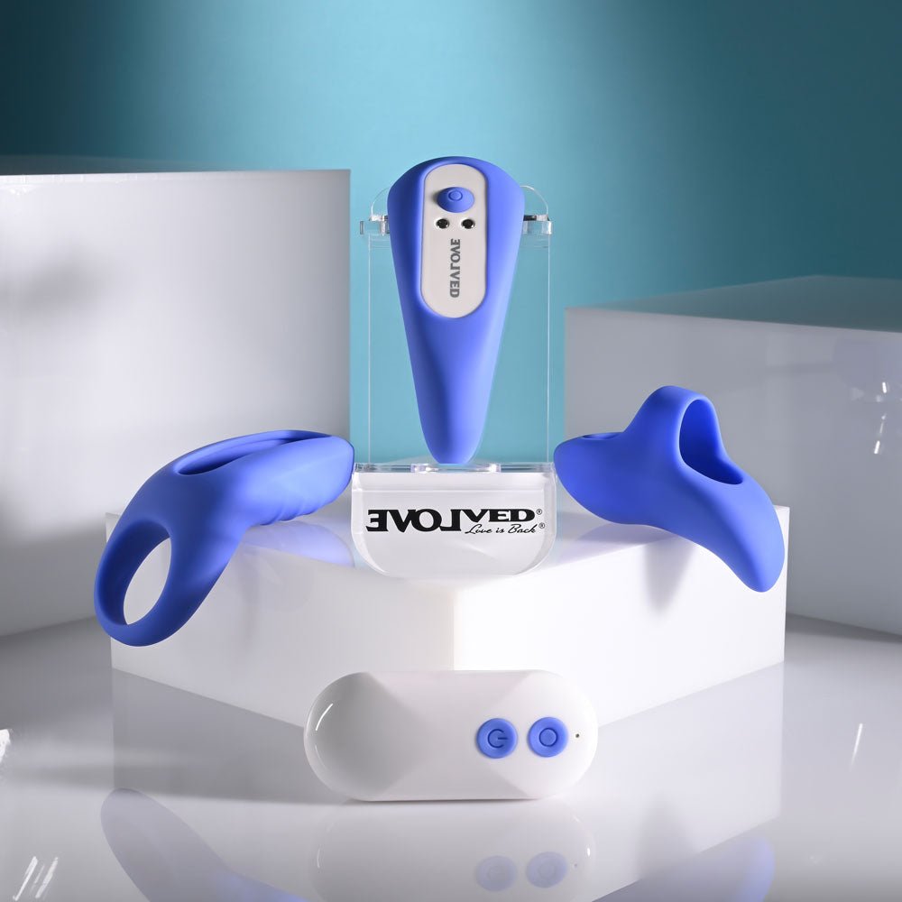 Evolved Take Your Pick Rechargeable Bullet With Interchangeable Sleeves - KITS