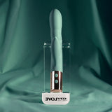 Evolved The Shimmy Green Thrusting Rabbit Vibrator | USB Rechargeable - VIBRATORS