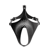 Ex Machina Genuine Leather Mask Black - Naughty by Nature Adult Store