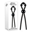 Zero Tolerance Ultimate Silicone Lasso - Black Silicone Adjustable Lasso Cock Ring - Naughty by Nature Adult Store