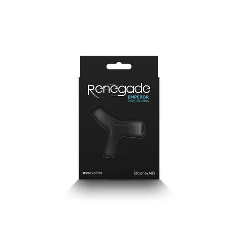 Renegade Emperor - Rechargeable Vibrating Cock & Ball Rings - Naughty by Nature Adult Store