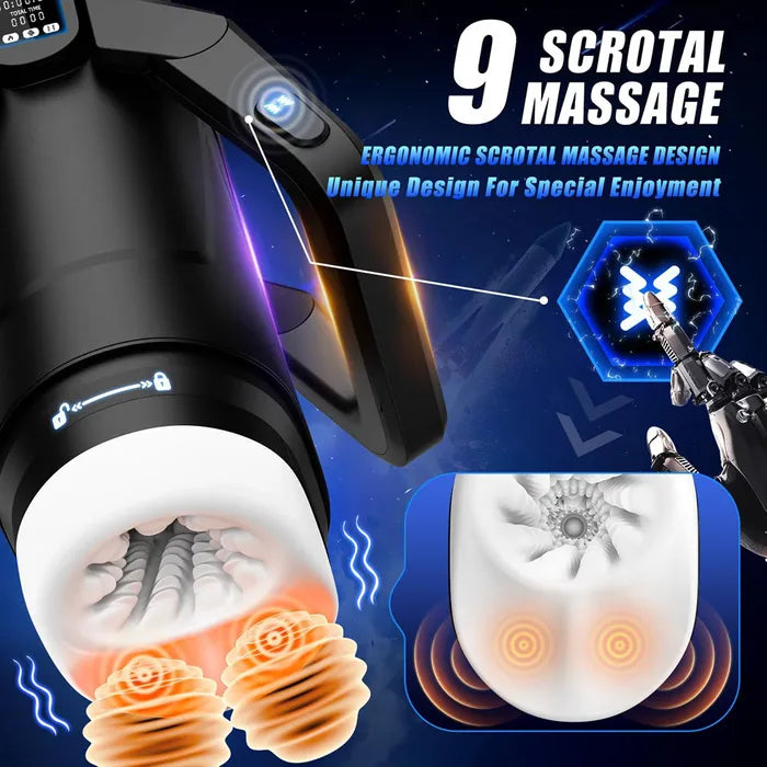 CyberSkin The Wing - Thrusting & Massaging Auto Masturbator with Heater - Naughty by Nature Adult Store
