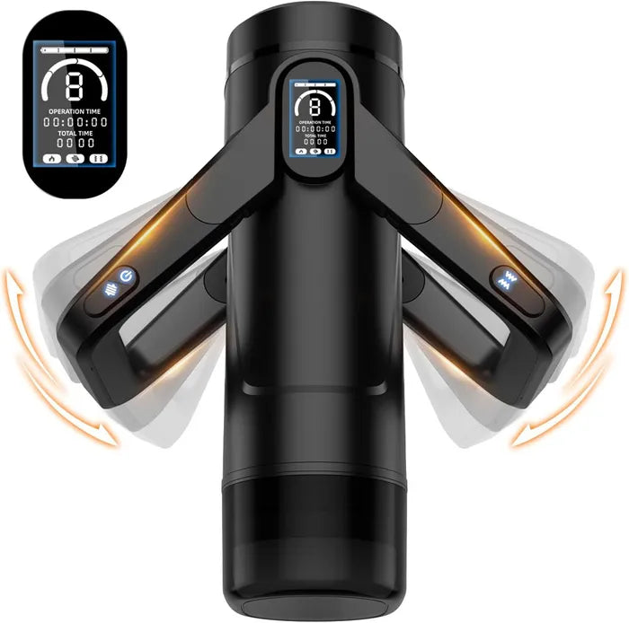 CyberSkin The Wing - Thrusting & Massaging Auto Masturbator with Heater - Naughty by Nature Adult Store