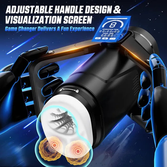 CyberSkin The Wing - Thrusting & Massaging Auto Masturbator with Heater - Naughty by Nature Adult Store